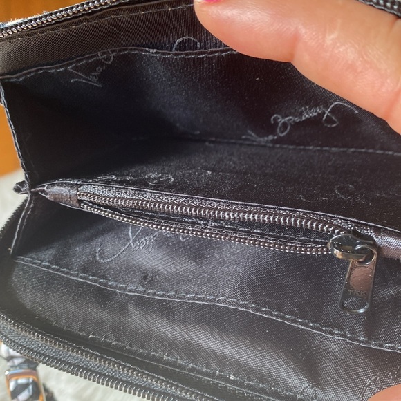 Womens houndstooth 3 ways small wallet bag, SO - Picture 7 of 12